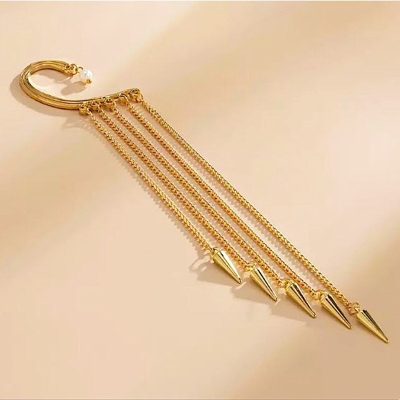 🔵𝟲𝟱%𝗢𝗙𝗙 𝗯𝘂𝗻𝗱𝗹𝗲𝘀 𝟯+🔵 NEW Tassel Single Wrap Earring - Picture 6 of 10